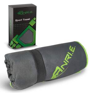 Рушник Спортивний ANRI.E. 150х75 см Мікрофібра – Темно-сірий Рушник Спортивний ANRI.E. 150х75 см Мікрофібра – Темно-сірий